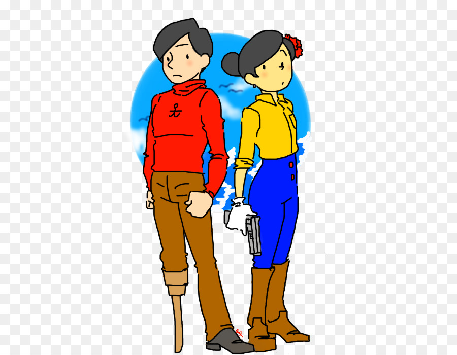 Personagens De Desenhos Animados，Dois PNG