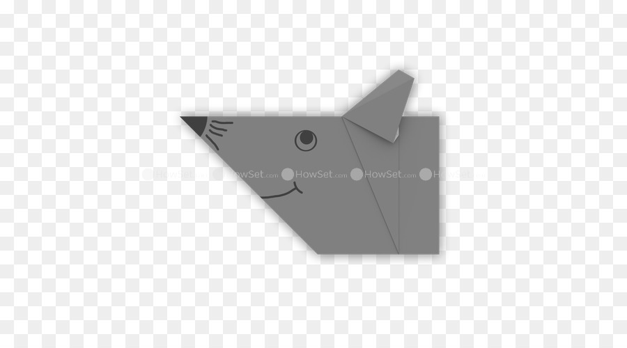 Rato De Origami，Papel PNG