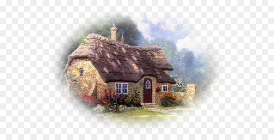 Casa Pequena E Fofa De Doodle，Cabana PNG