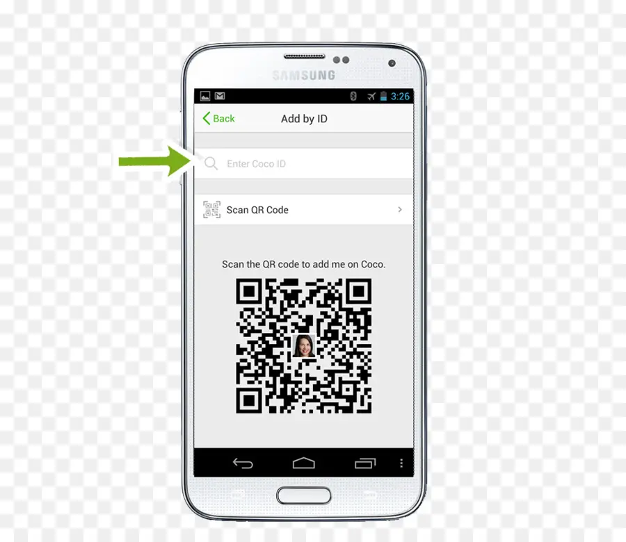 Smartphone，Código Qr PNG