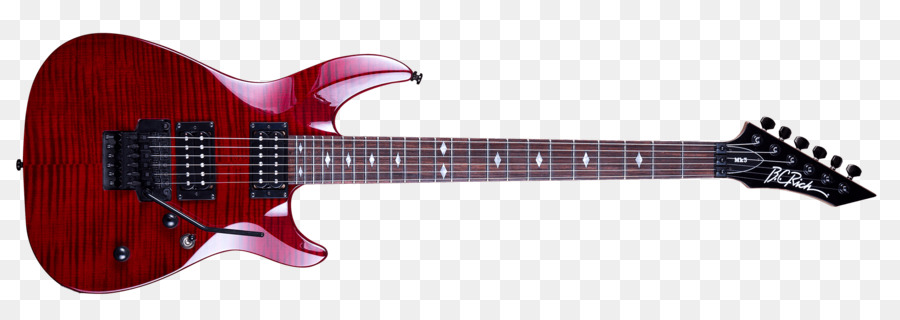 Guitarra Elétrica，Desenho De Caveira PNG