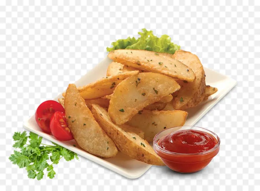 Batatas Fritas，Fatias De Batata PNG