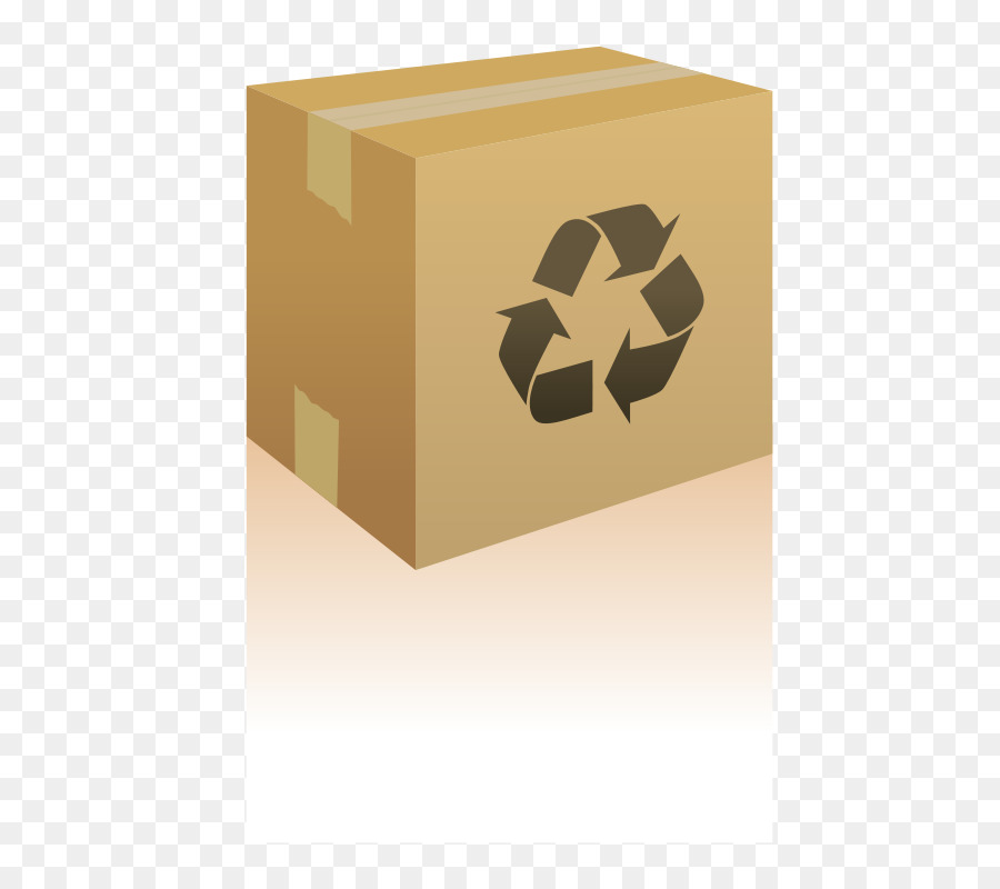 Caixa De Papelão，Reciclagem PNG