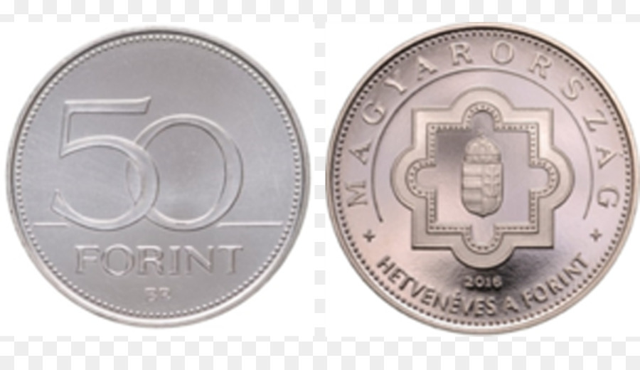 Moeda De 50 Forints，Dinheiro PNG