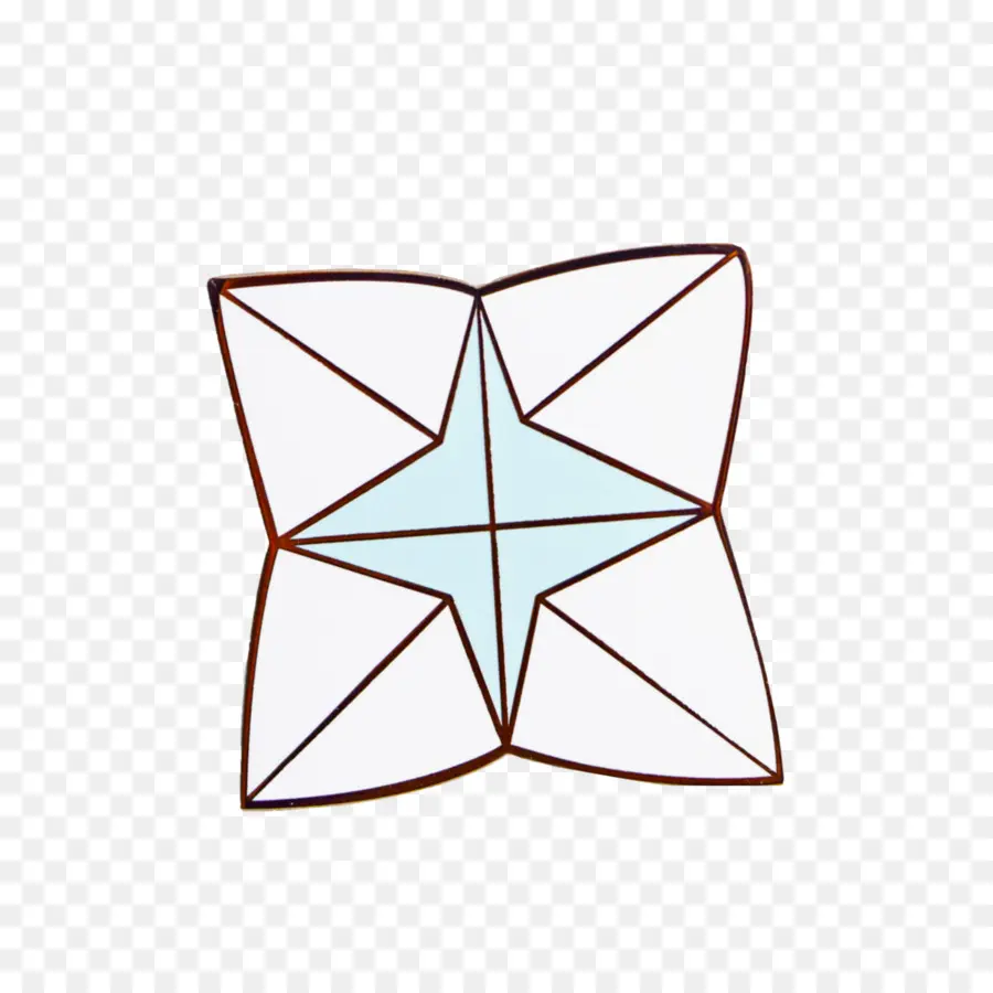 Estrela De Origami，Papel PNG