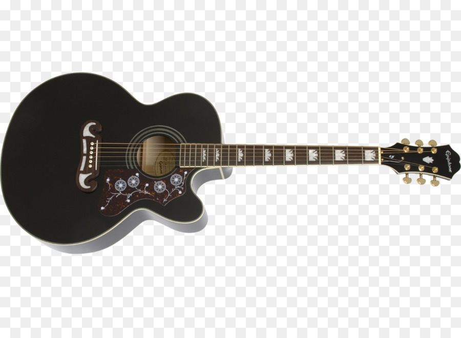 Epiphone Ej200ce Acousticelectric Guitarra，Epiphone PNG