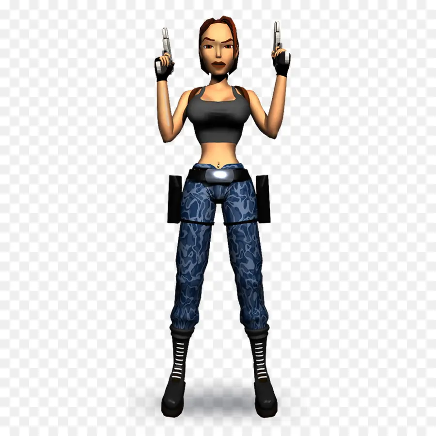 Personagem Feminina，Armas PNG