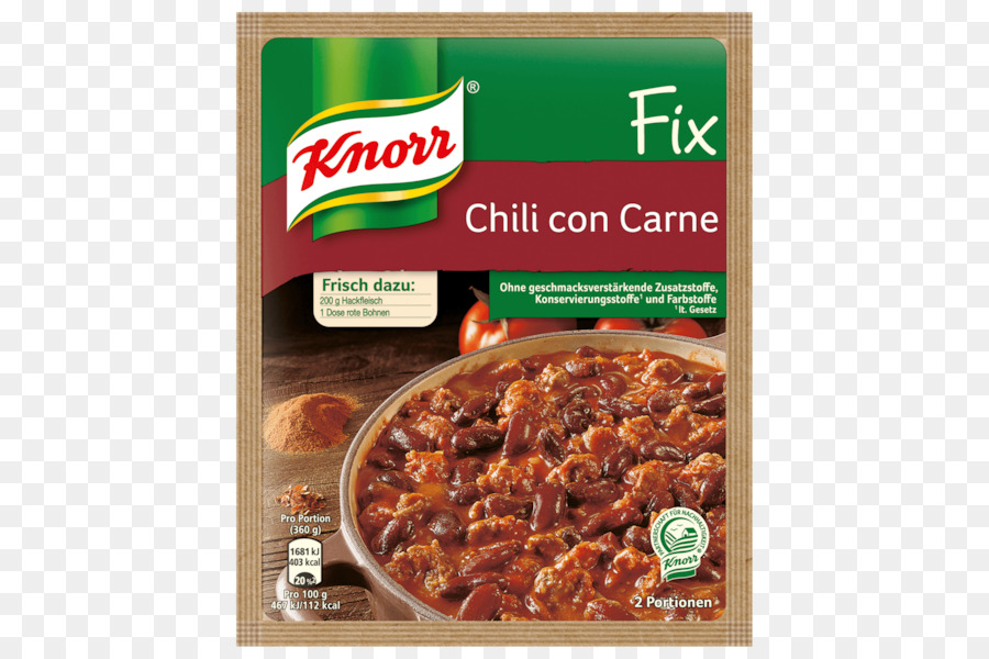 Chili Com Carne，Knorr PNG