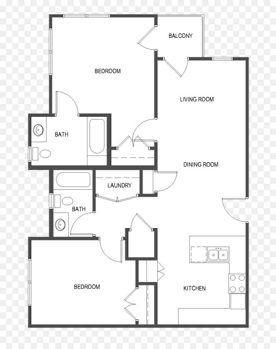 Planta Baixa，Apartamento PNG