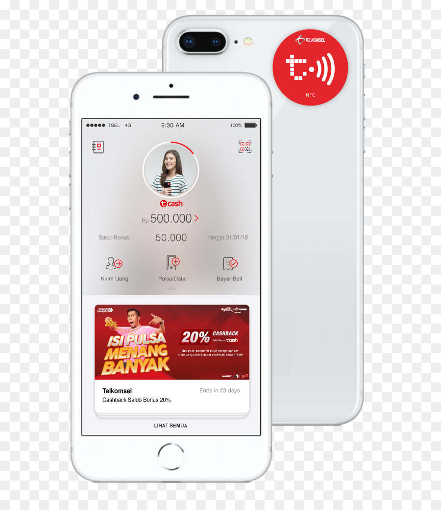 Telkomsel Dinheiro，Telemóveis PNG
