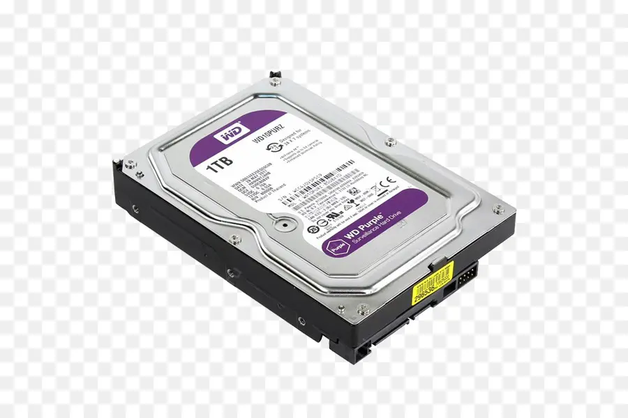 Unidades De Disco Rígido，Wd Roxo Sata Hdd PNG