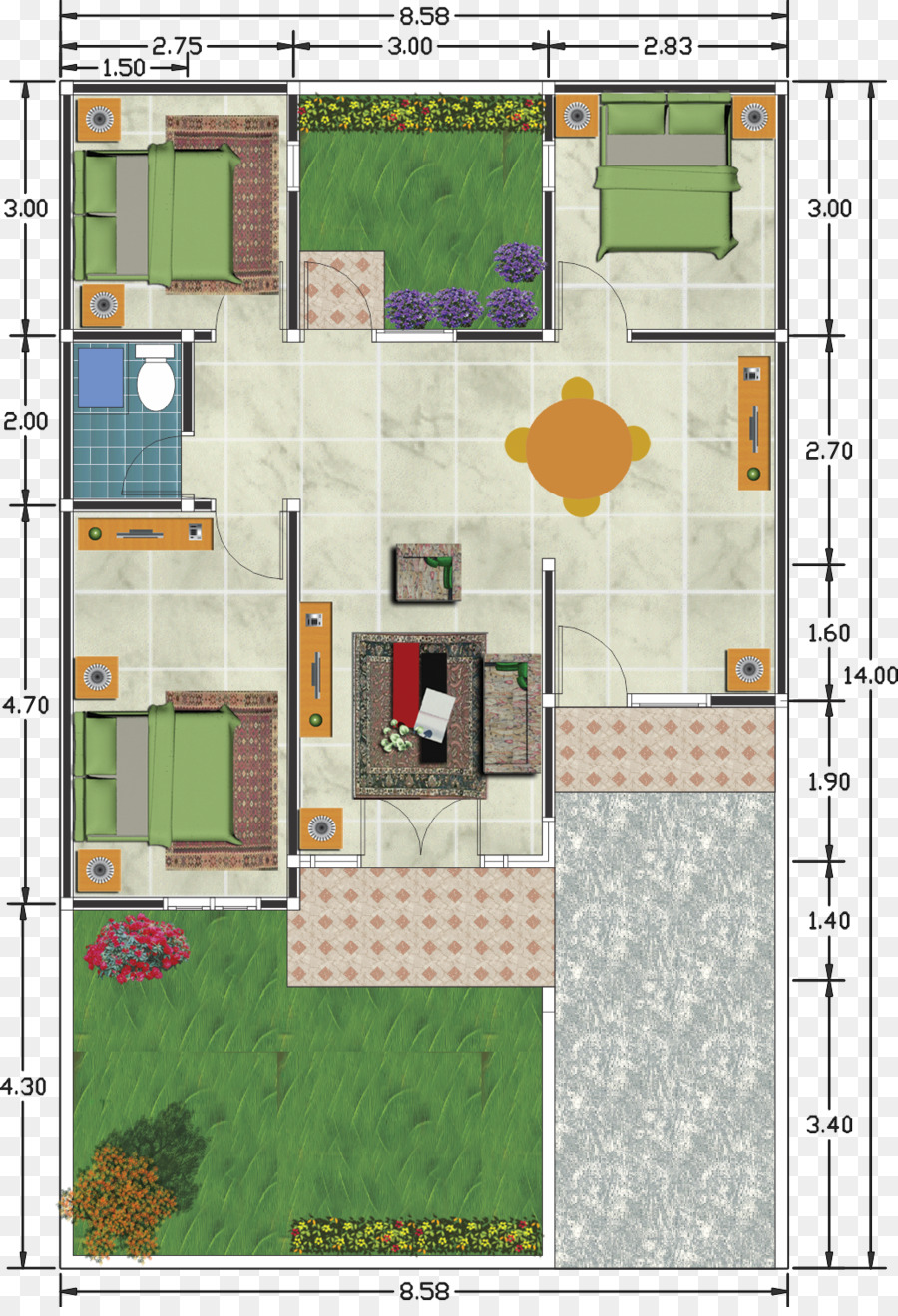 Piso Plano，Interior Design PNG