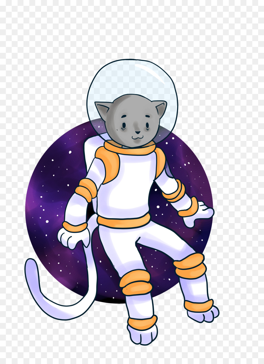 Gato Astronauta，Espaço PNG