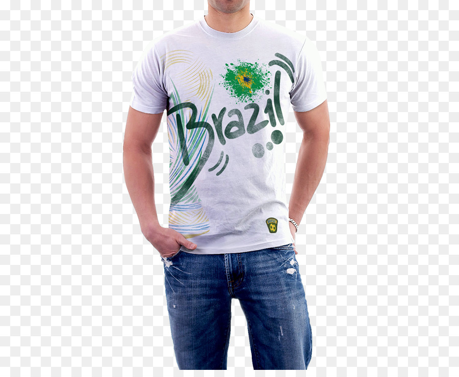 Camiseta Brasil，Moda PNG