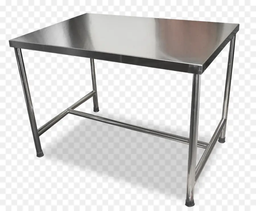 Mesa Metálica，Aço Inoxidável PNG