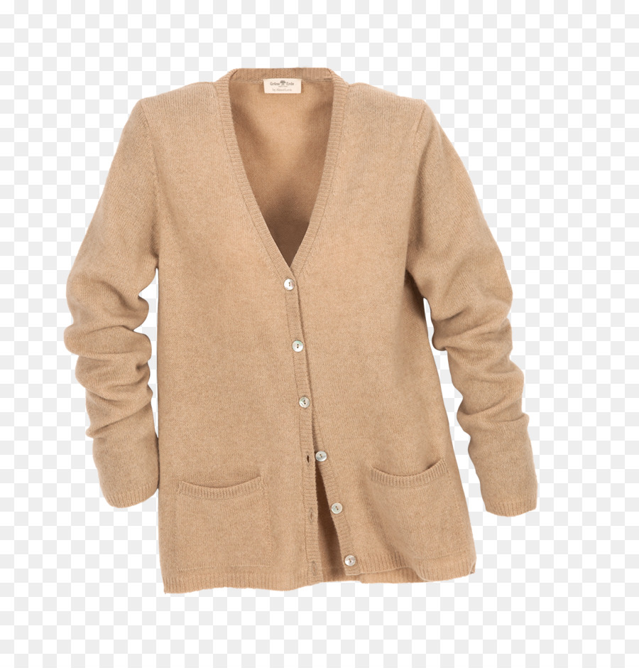 Cardigan，Bege PNG