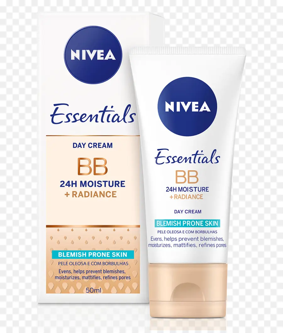 Nivea Bb Cream，Hidratante PNG