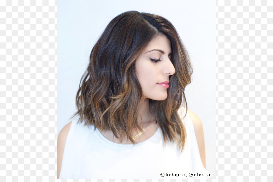 Mulher Com Cabelo Curto，Perfil PNG