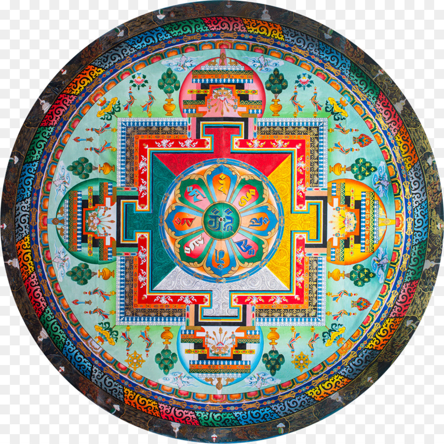 Mandala，Colorido PNG