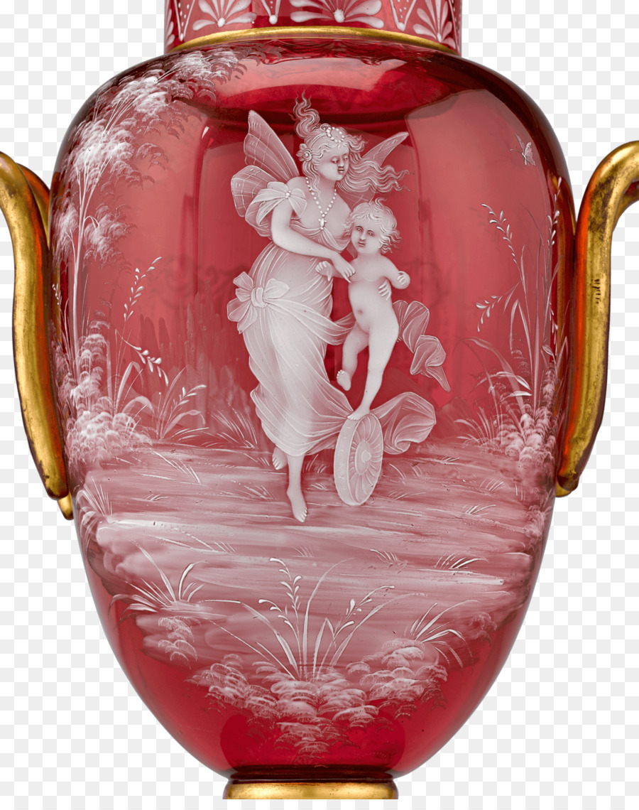 Vaso，Cranberry Vidro PNG