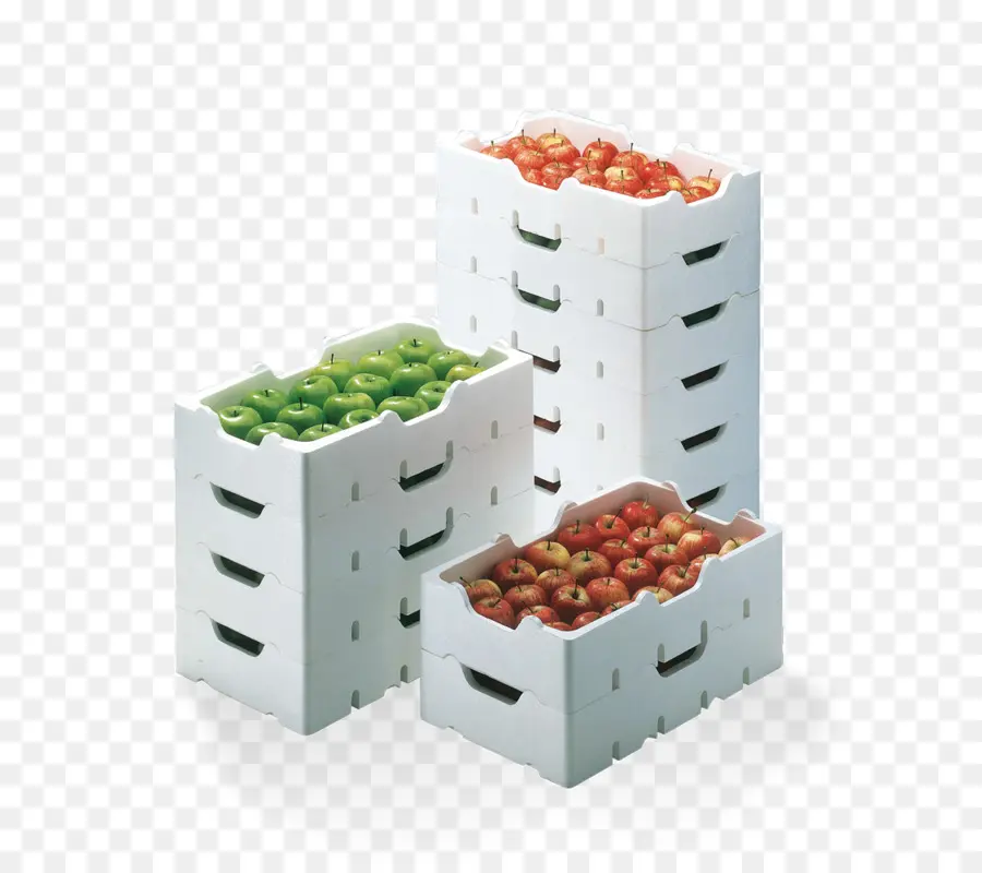 Caixas De Maçã，Fruta PNG