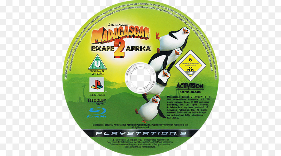 Disco De Jogo De Madagascar，Jogo PNG