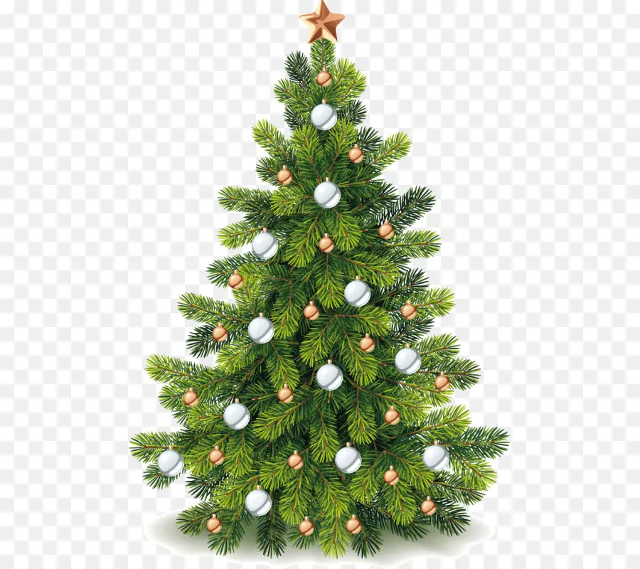 Árvore De Natal，Decorações PNG