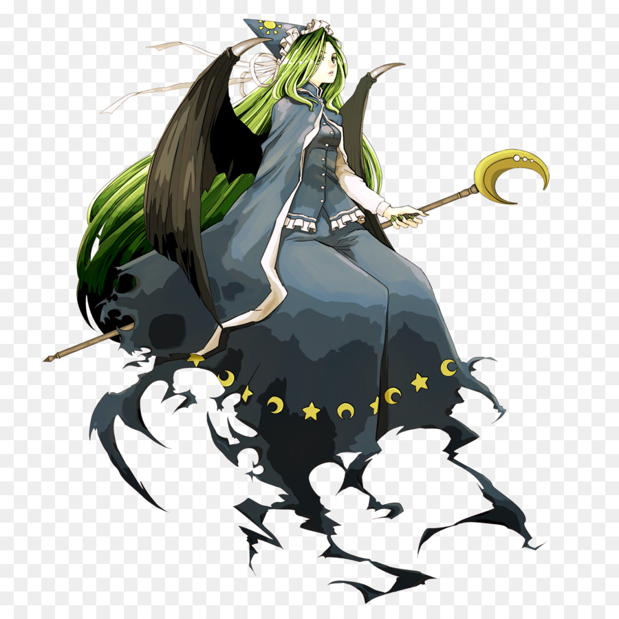 Personagem De Anime，Cabelo Verde PNG