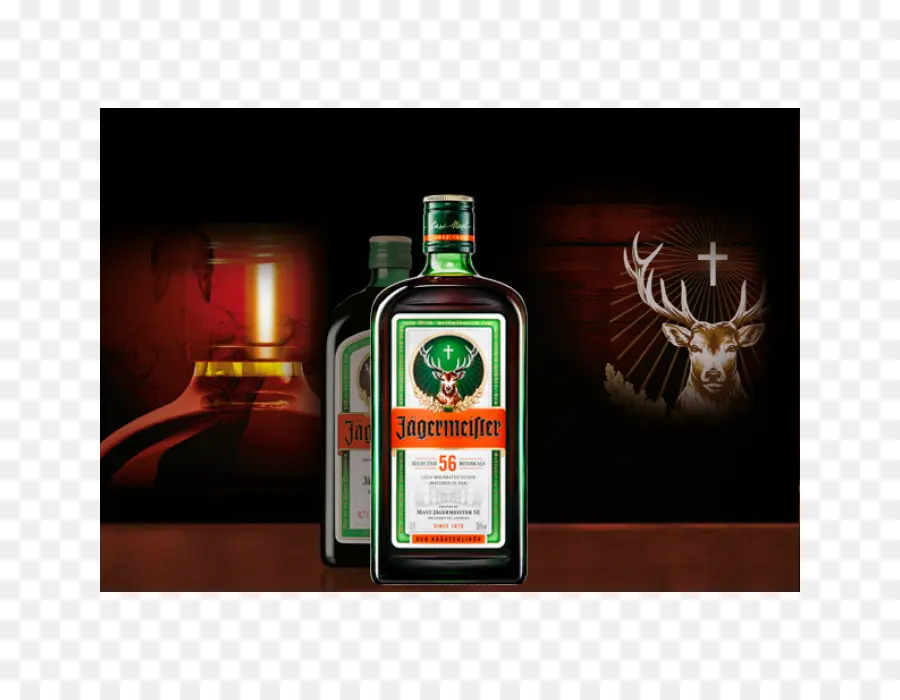 Jägermeister，Garrafa PNG