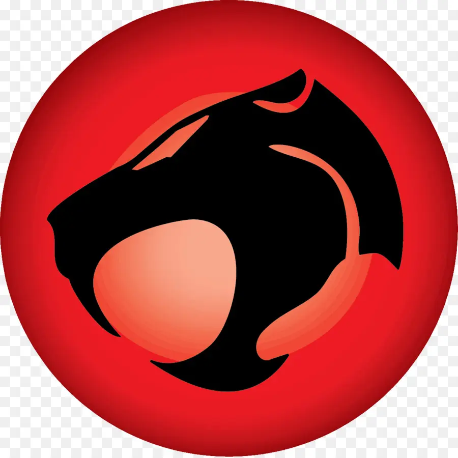 Logotipo Do Gato Preto，Círculo Vermelho PNG