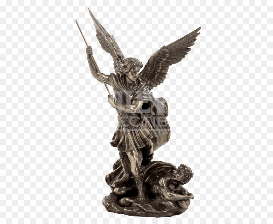 Estátua De Anjo De Bronze，Escultura PNG