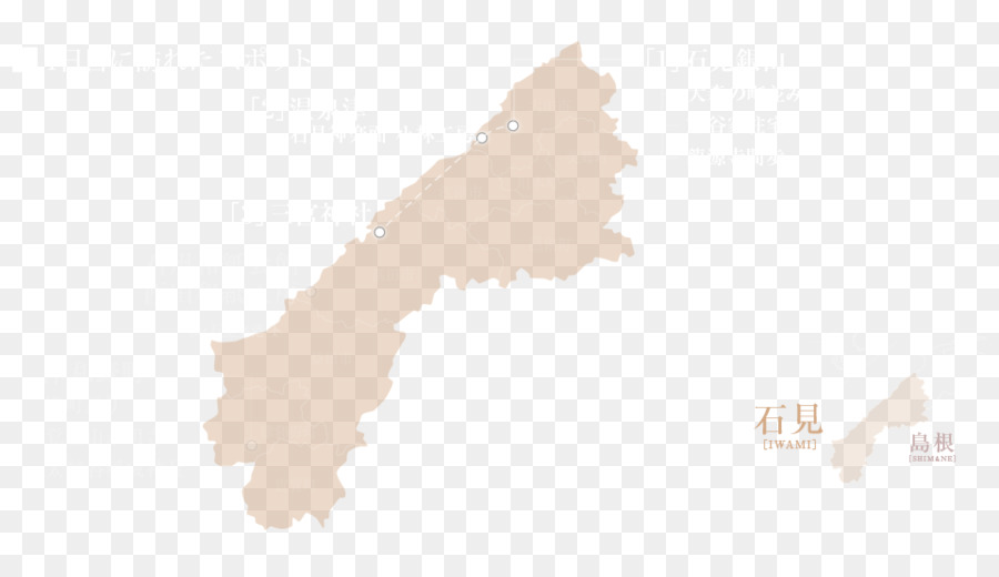 Shimane，Mapa PNG