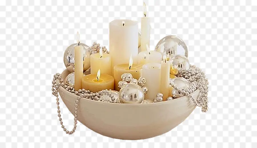 Velas Brancas，Ornamentos PNG