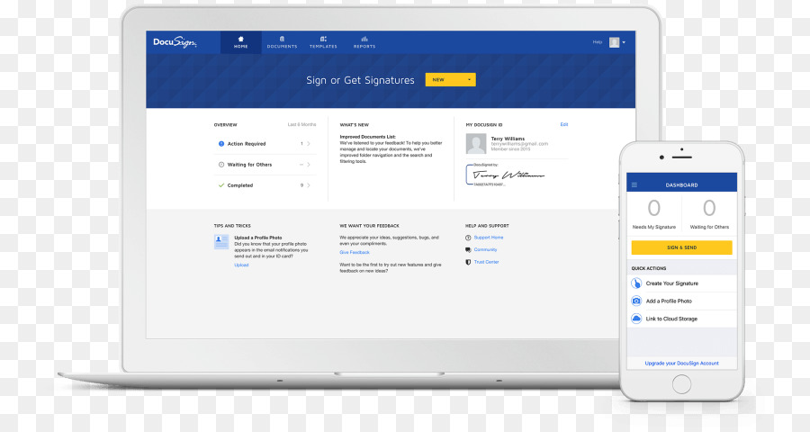 Assinatura Eletrônica，A Docusign PNG