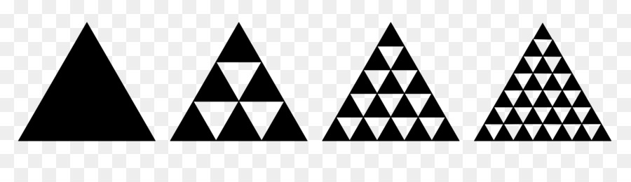 Triângulo De Sierpinski，Fractal PNG