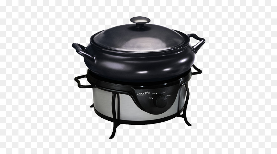 Lenta Fogões，Crockpot Sc7500iuk Refogue Panela Eléctrica 47l Metalizado PNG