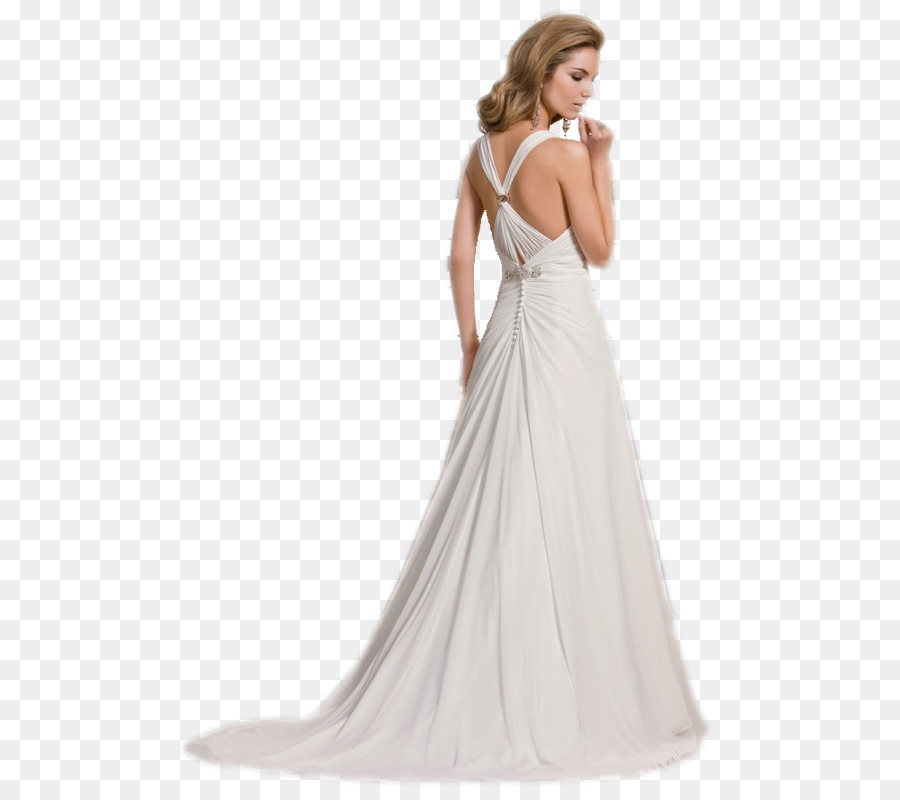 Vestido Branco，Mulher PNG