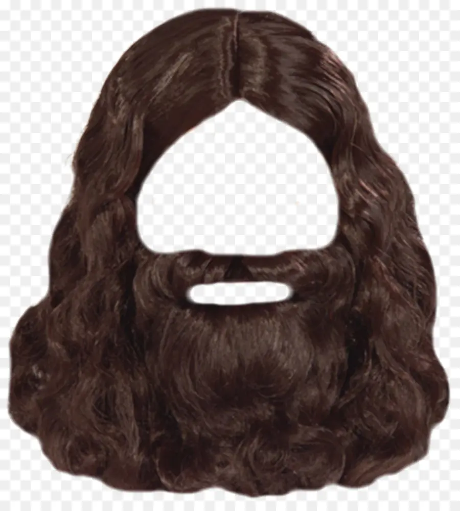 Peruca E Barba Castanha，Cabelo PNG