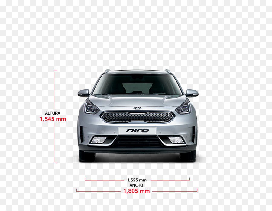 2017 Kia Niro，Pára Choques PNG