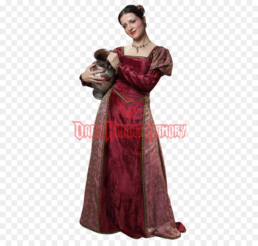 Vestido，Inglês Medieval Roupas PNG