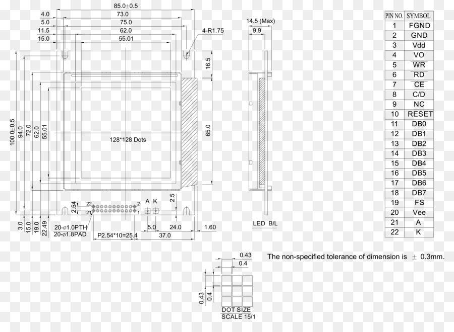 Desenho Técnico，Diagrama De PNG