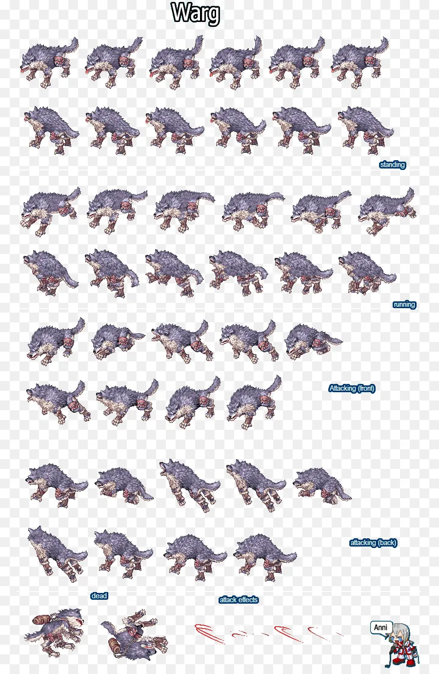 Warg，Jogo PNG