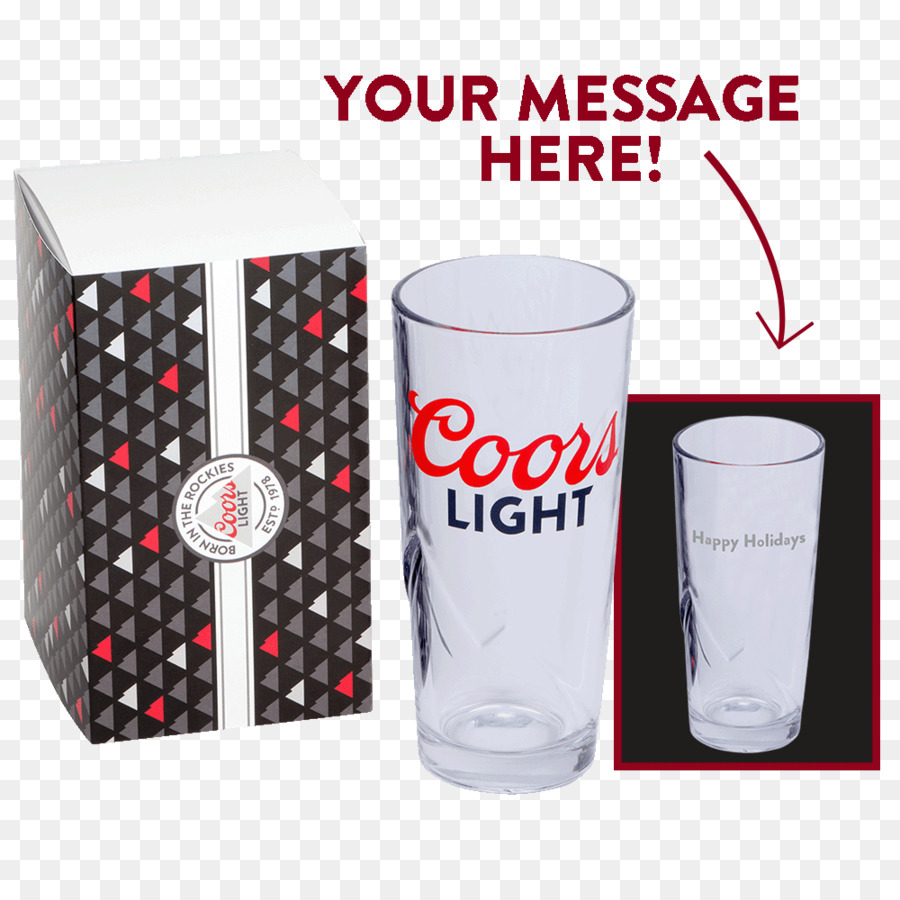 Vidro De Meio Litro De，Coors Light PNG