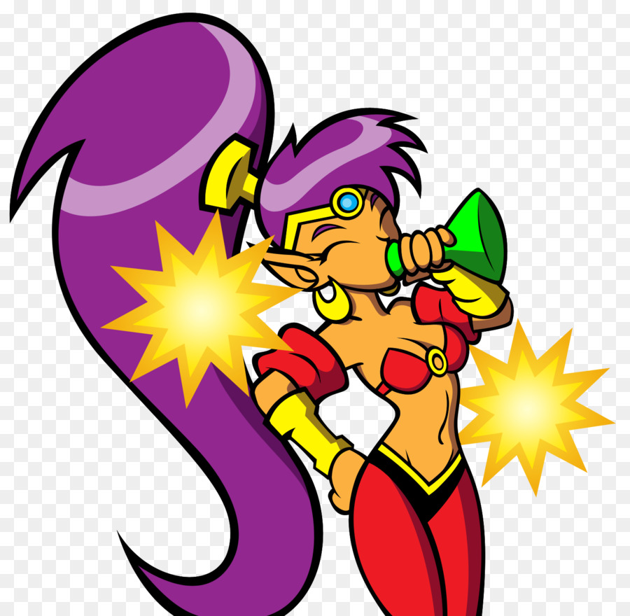 Shantae Arriscada Vingança，Arte PNG