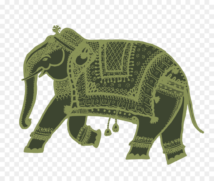 Elefante Indiano，Elefante Africano PNG