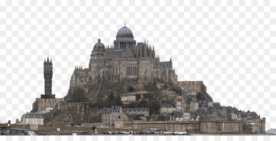 A Abadia De Mont Saint Michel，Saintmalo PNG