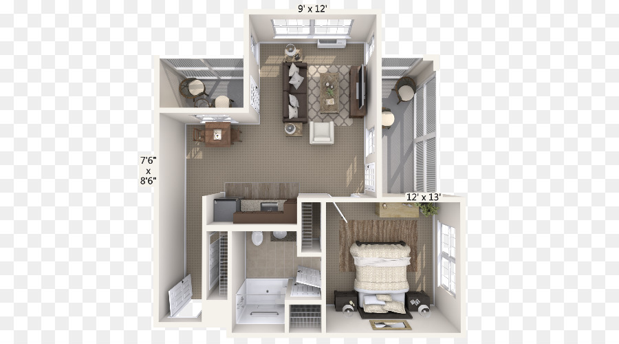 Layout Do Apartamento，Planta Baixa PNG