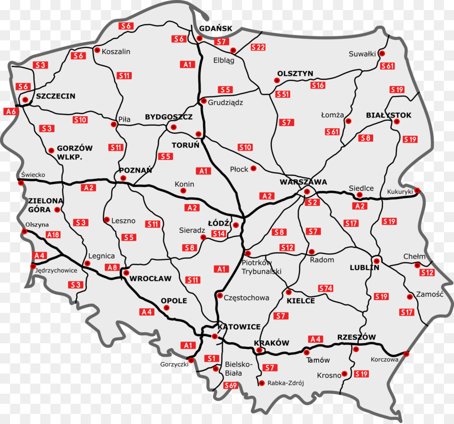 Polónia，Transporte Ferroviário PNG
