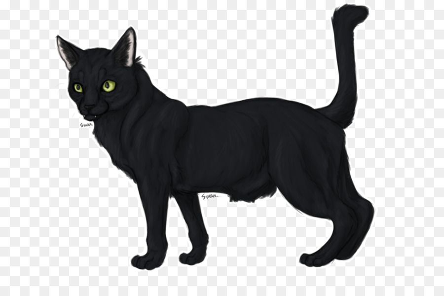 Estátua Do Gato Preto，Animal PNG