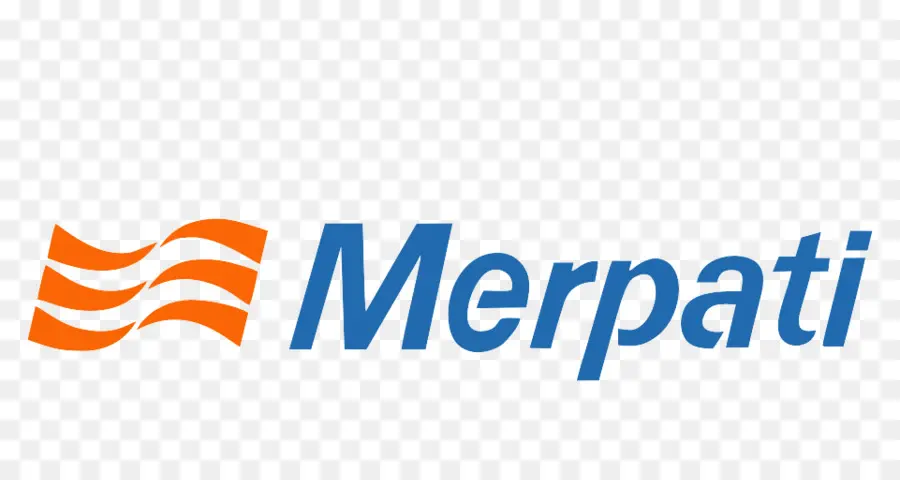 Logotipo Merpati，Marca PNG